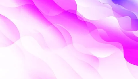 Wavy Background. Soft Color Gradient Background. For Greeting Card, Flyer, In Illustrazione stock