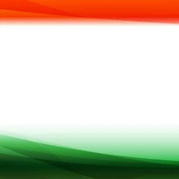Wavy background wallpaper 2 and copy space with orange white and green colo.. Stock Illustration