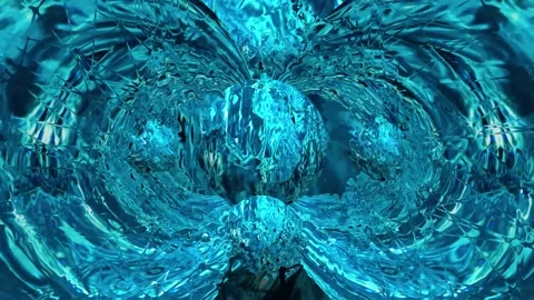 Wavy balls 04 Stock Footage 273494527