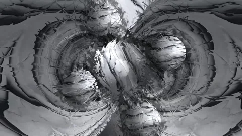 Wavy balls 06 Stock Footage 273494572