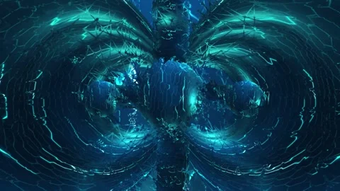 Wavy balls Stock Footage 273494538