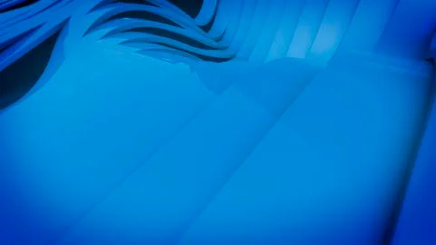 Wavy band surface Stock Illustration