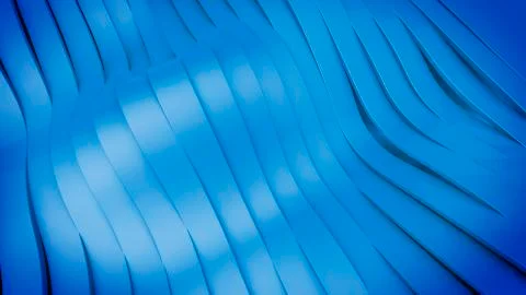 Wavy band surface Stock Illustration