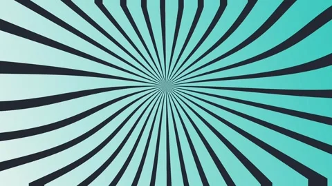 Wavy black lines on a cyan gradient background Stock Footage 319926130
