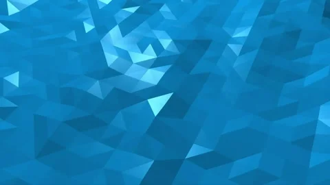Wavy Blue Triangle Shape animated video background Stock Footage 273126746