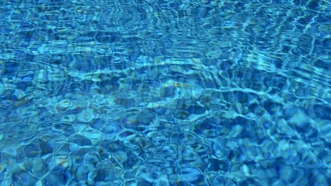 Wavy blue water Stock Footage 125980214