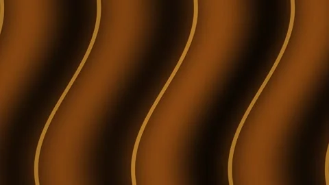 Wavy brown patterns with smooth lines and soft curves 库存影片 340289839