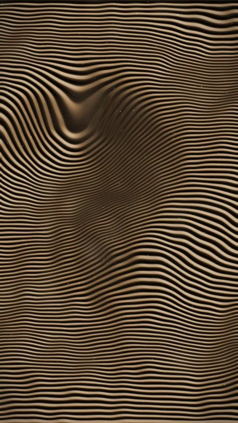 Wavy brown texture with subtle light spots. 2d animation Stock Footage 342579986