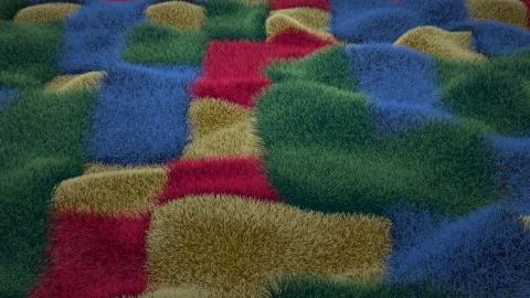 Wavy carpet texture Stock Illustration