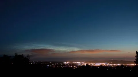 Wavy Clouds Stock Footage 54743747
