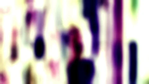 Wavy Colored Liquid Abstract Slow Motion Loop Background Stock Footage 70303476