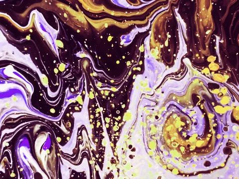 Wavy colored textured illustrative pattern wallpaper イラスト素材