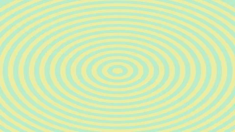Wavy concentric circles background pattern Stock Illustration