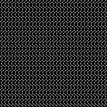 Wavy dashed lines repeatable pattern Stock Illustration