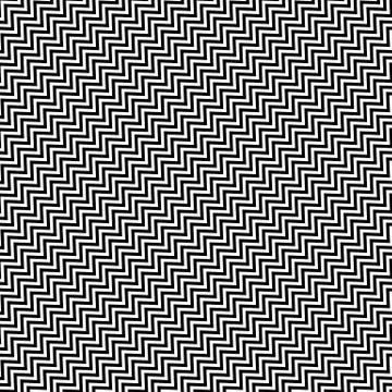 Wavy diagonal parallel lines. seamless, repeatable monochrome pattern Illustrazione stock