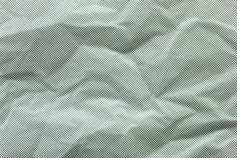 Wavy Distressed Halftone Paper Texture Monochrome Print Stock Illustration
