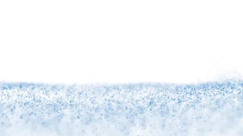Wavy dotted waves travel through seamless loop on white background Stock Footage 341153909