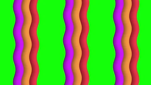 Wavy Dynamic with Pattern - Royalty Free Clip Video stock 339327993