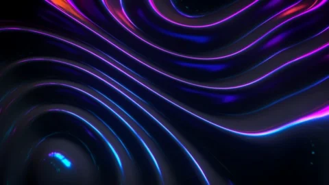 Wavy dynamic surface Stock Footage 107565007