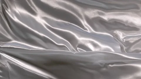 Wavy Fabric Background - Smooth gray Видео 152741682