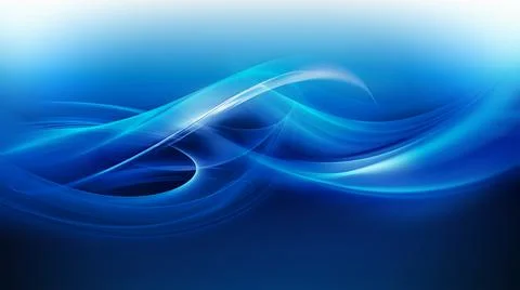 Wavy Fractal Background Stock Illustration