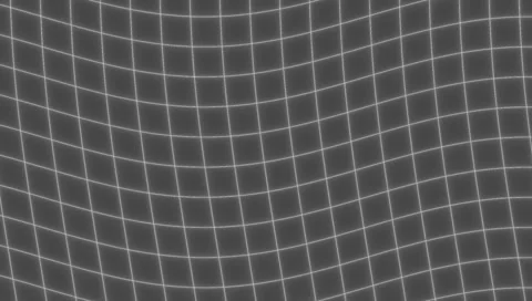 Wavy geometric grey grid pattern with glowing white seamless vibrant background Stock Footage 310258775