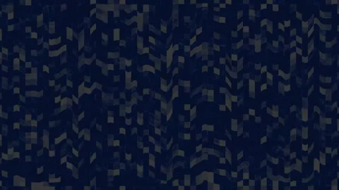 Wavy geometric pattern animation displays blue abstract texture lines. Geom.. Stock Footage 341128772