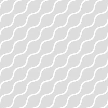 Wavy gray seamless simple background Stock Illustration