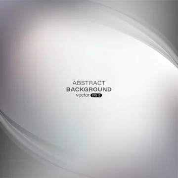 Wavy gray shapes background Stock Illustration