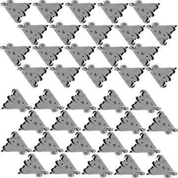 Wavy gray triangles pattern white background modern Stock Illustration
