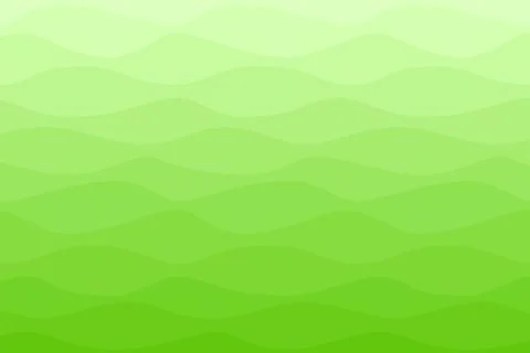 Wavy green ombre background Stock Illustration