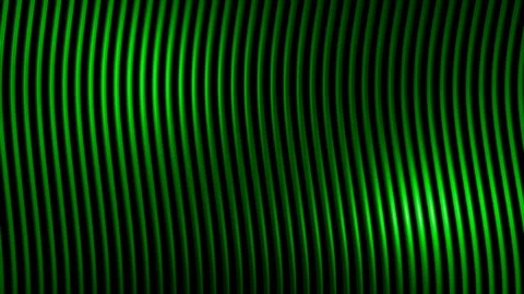 Wavy green strings. Abstract moving pipes background. Calm seamless loop. Stock Footage 113858279