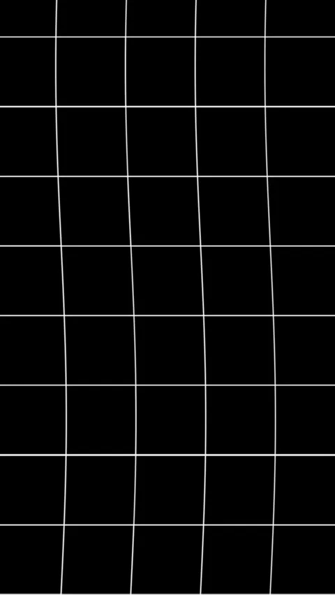 Wavy grid on black background Stock Footage 292779202