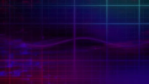 Wavy Grid Stock Footage 201265155