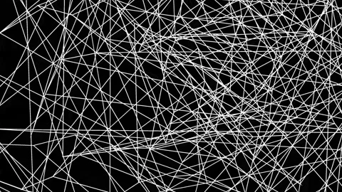 Wavy grid. Video stock 276678470