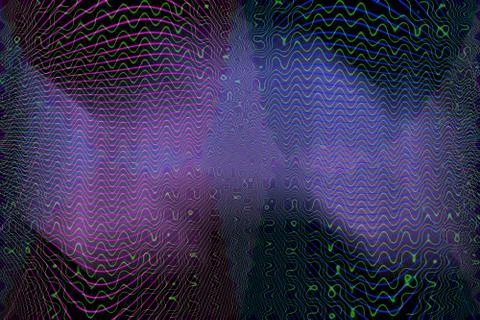 Wavy Grid Stockillustratie