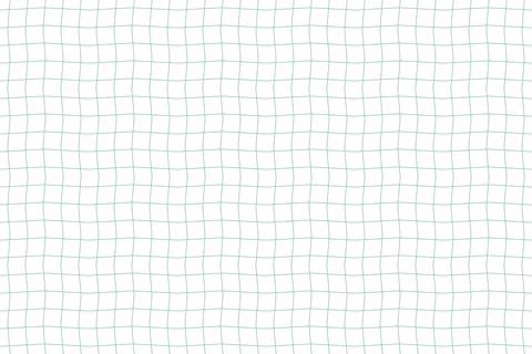 A wavy grid of thin grey lines creates a seamless geometric pattern on a wh.. Stock Illustration