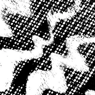 Wavy Grunge Background Stock Illustration