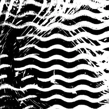Wavy Grunge Background Stock Illustration