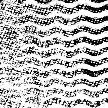 Wavy Grunge Background Stock Illustration