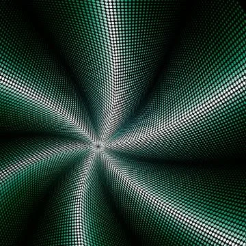 Wavy halftone abstract background Stock-Illustration