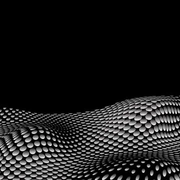 Wavy halftone background for text. Vector eps10 스톡 일러스트