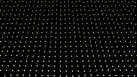 Wavy Halftone Polka Dot Grid Moving Pattern Loop Stock-Footage 337324360