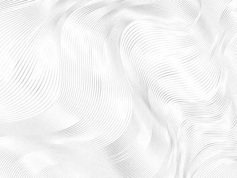Wavy horizontal pattern for background Stock Illustration
