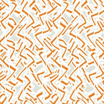 Wavy Intricate Seamless Pattern Design Stock Illustration