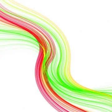 Wavy layout Stock Illustration