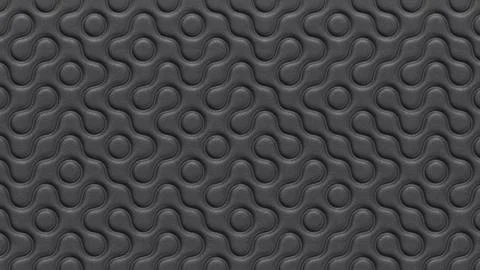 Wavy leather organic surface. 3d illustration. Stock Illustration