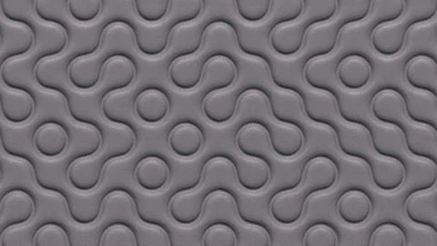 Wavy leather organic surface. 3d illustration. Stock Illustration