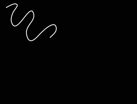 Wavy line arrow doodle style animation motion graphics with alphacchannel Stock Footage 170335158