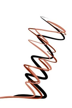 Wavy line Stock Illustration